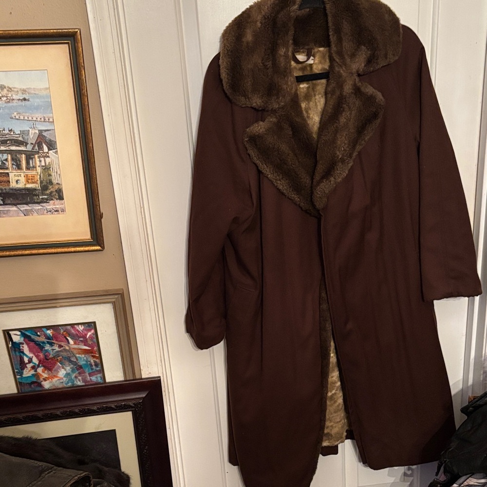 Tissavel Faux Fur Coat